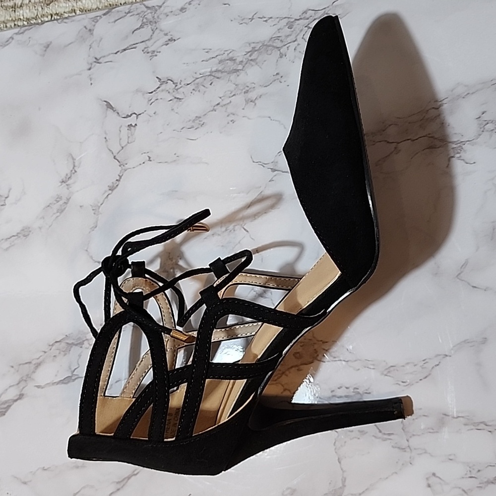 Charlotte Russe Athena black heels